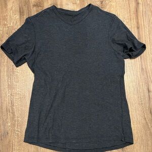 Lululemon Large V Neck Charcoal Dark Gray